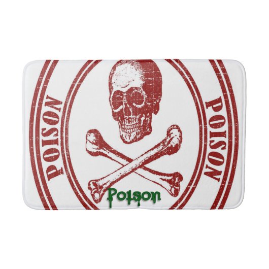 Tapis De Bain Salle de bain poison (Devant)