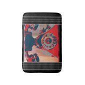 Tapis De Bain Salle de bain rétro (Devant (Vertical))