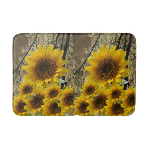Tapis De Bain Salle de bain Sunflower