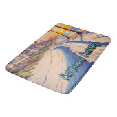 Tapis De Bain Salle de bain thème de la plage (Angle)