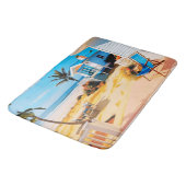 Tapis De Bain Salle de bain thème de la plage (Angle)