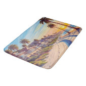 Tapis De Bain Salle de bain thème de la plage (Angle)