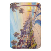 Tapis De Bain Salle de bain thème de la plage (devant Vertical)