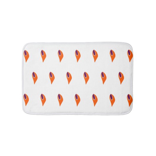 Tapis De Bain Salon de bain feuille du sol (Devant)
