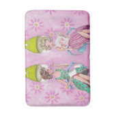 Tapis De Bain Salon de beauté Illustration Girly | Mat de bain (Devant (Vertical))