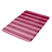 Tapis De Bain Salsa Flamingo Rayure Rose (Angle)