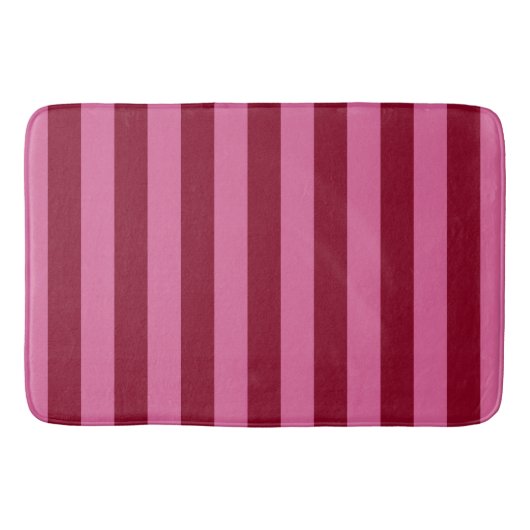 Tapis De Bain Salsa Flamingo Rayure Rose (Devant)