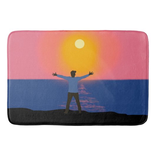 Tapis De Bain Salutation au soleil (Devant)