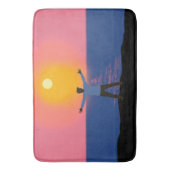 Tapis De Bain Salutation au soleil (devant Vertical)