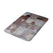 Tapis De Bain Salutation silencieuse (par Lawrence Alma-Tadema) (Angle)