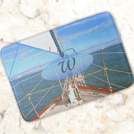 Tapis De Bain San Francisco Sailing 0869