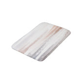 Tapis De Bain Sandy Beach Été Tan Aquarelle Abstraite (Angle)