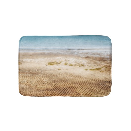 Tapis De Bain Sandy Beach Photo (Devant)