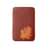 Tapis De Bain Sang Motif de fruits orange (Devant (Vertical))