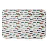 Tapis De Bain sapins de Noël  (Devant)