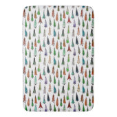 Tapis De Bain sapins de Noël  (devant Vertical)