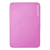 Tapis De Bain Sapphire pink colour (devant Vertical)