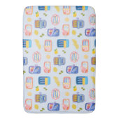 Tapis De Bain Sardines et citrons (devant Vertical)