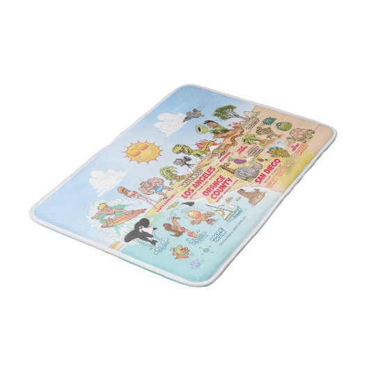 Tapis De Bain Sat de bain SoCal (Angle)