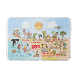 Tapis De Bain Sat de bain SoCal
