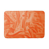 Tapis De Bain Satin Orange - Mat De Bain Moyen (Devant)