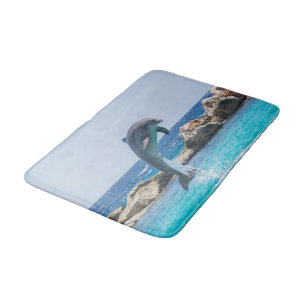 Tapis De Bain Saut Dolphin Salle de bain Rug Mat Maison Décor