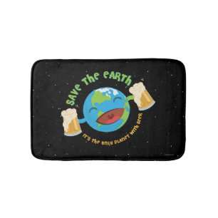 Tapis De Bain Sauvez la terre