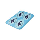 Tapis De Bain Sauvez les baleines (Angle)