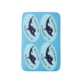 Tapis De Bain Sauvez les baleines (Devant (Vertical))