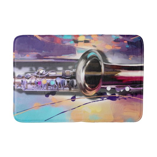Tapis De Bain Saxophone (Devant)