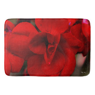Tapis De Bain Scarlet Begonias