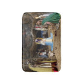 Tapis De Bain Scène de la Nativité de Noël antique (Devant (Vertical))