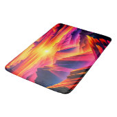 Tapis De Bain Scène de montagne (Angle)