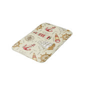 Tapis De Bain Scène d'océan (Angle)