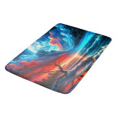 Tapis De Bain Scène d'océan sombre (Angle)