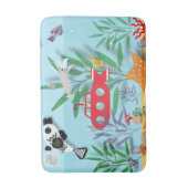 Tapis De Bain Scène sous-marine colorée (Devant (Vertical))