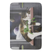 Tapis De Bain Sci-Fi Cute Chat (devant Vertical)