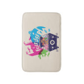 Tapis De Bain Scooby-Doo | La Machine Mystérieuse Sans Peur (Devant (Vertical))