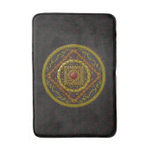 Tapis De Bain Scorpio Mandala Bath Mat (Devant (Vertical))