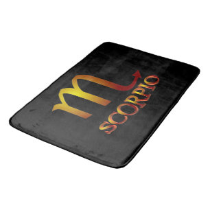 Tapis De Bain Scorpion Étoile Or