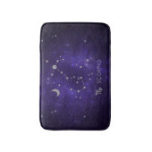 Tapis De Bain Scorpion violet zodiaque | Horoscope d'astrologie  (Devant (Vertical))