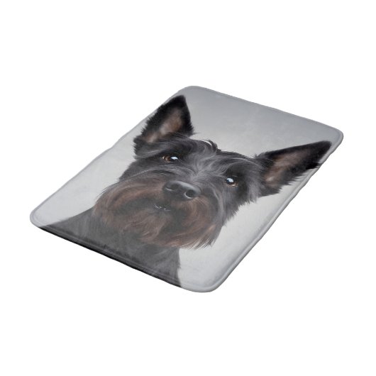 Tapis De Bain Scottish Terrier (Angle)