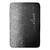 Tapis De Bain Script Monogram Girly Name (devant Vertical)