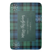 Tapis De Bain Script rustique élégant plaid Campbell Tartan (devant Vertical)
