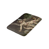 Tapis De Bain se reposer de 2 rétro cupidons (Angle)