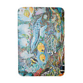 Tapis De Bain Sea Creats Beach House Oceanic Bath Mat (Devant (Vertical))