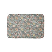 Tapis De Bain Seafoam Pink Yellow Retro Wildflower (Devant)
