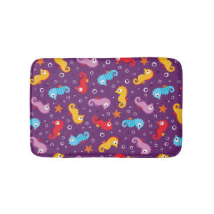 Tapis De Bain Seahors Motif sans voile