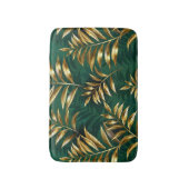 Tapis De Bain Seamless pattern with golden ferns (Devant (Vertical))