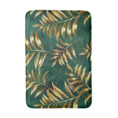 Tapis De Bain Seamless pattern with golden ferns (Devant (Vertical))
